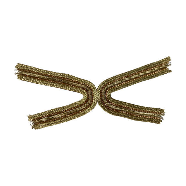 Customized ethnic-style beach shoe uppers with chain stickers, women's summer shoe upper accessories, DIY handcrafted