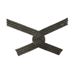 The international popular design of woven beaded shoe uppers and accessories for foreign trade export is the preferred choice for shoe decoration