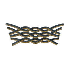 The international popular design of woven beaded shoe uppers and accessories for foreign trade export is the preferred choice for shoe decoration