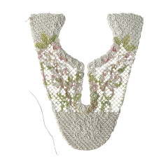 Electric embroidery machine woven rope, bone rope, shoe upper, shoe material processing and customization, semi-finished upper, shoe accessory