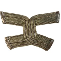 Ein strick an den sandalen