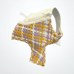 Woven strap casual upper