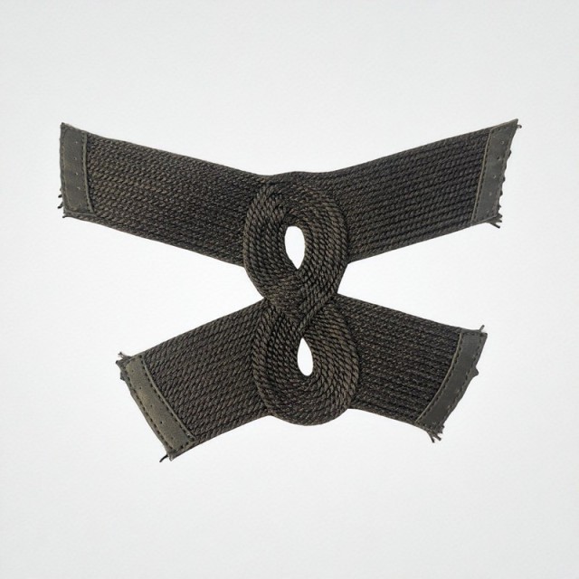 Cotton, linen and PP grass woven upper