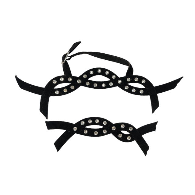 Hand-beaded sandal upper