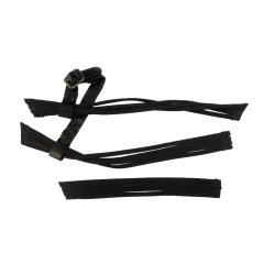 PU embroidered sandal upper