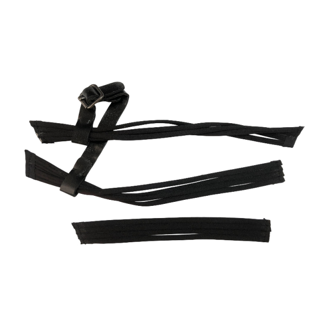 PU embroidered sandal upper