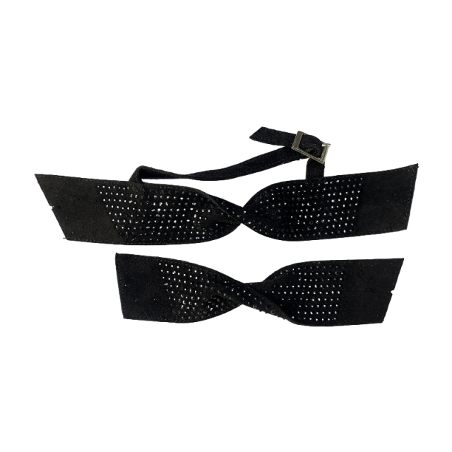 PU twisted bow upper