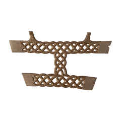 T acrylique collé avec forage supérieur