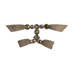 Hand-beaded sandal upper