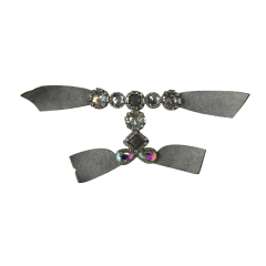 Hand-beaded sandal upper