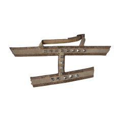 激光烫钻彩色小花鞋面