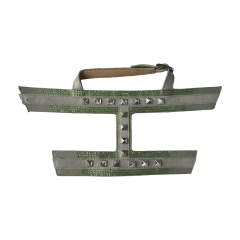 PP grass woven hand-beaded upper