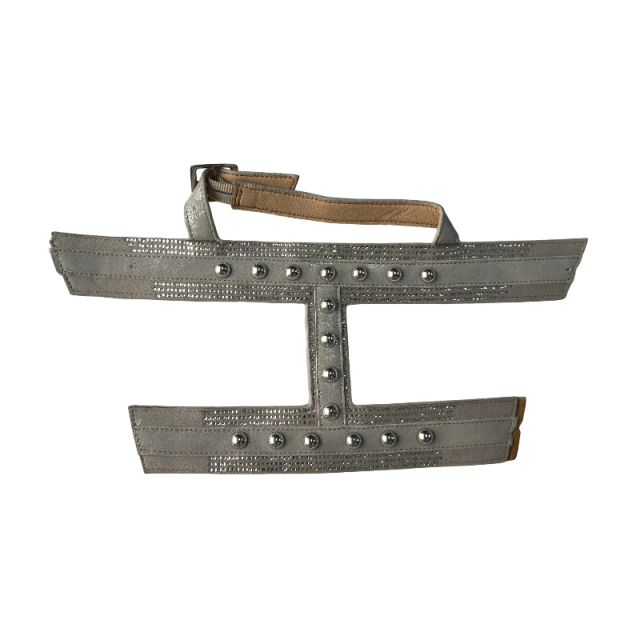 PP grass woven hand-beaded upper