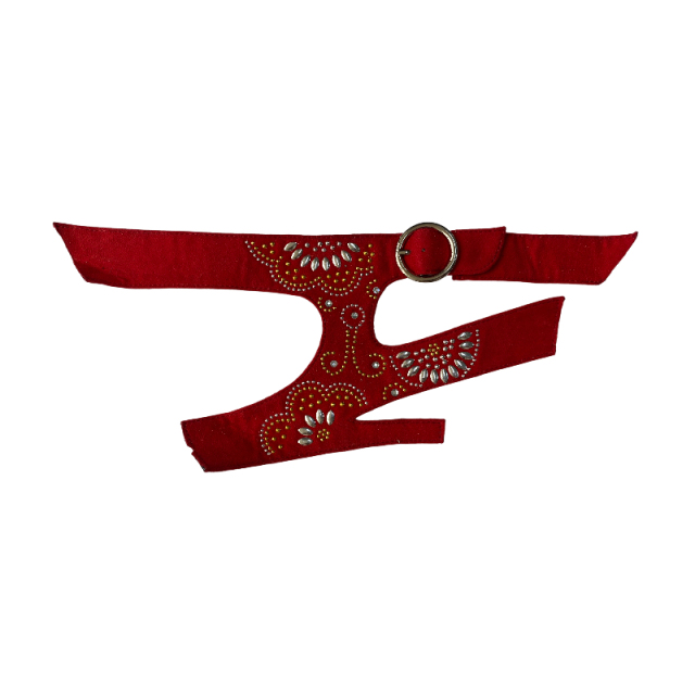 Laser-printed hollowed-out flower upper