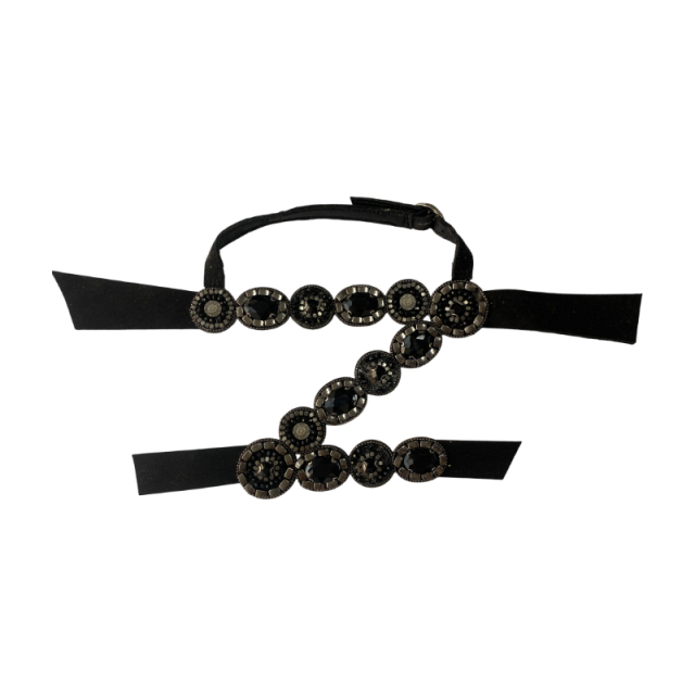 Bohemian-style floral sandal upper