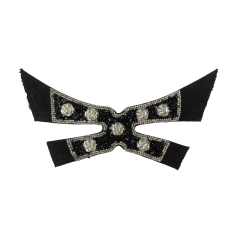 Bohemian-style floral sandal upper