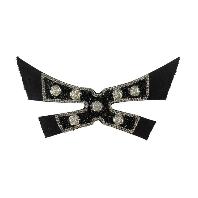 Bohemian-style floral sandal upper