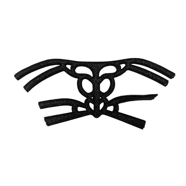 Irregular rhinestone upper