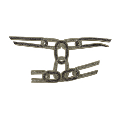 Casual rhinestone sandal upper