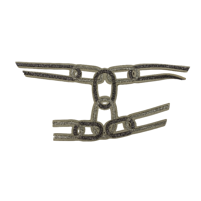 Casual rhinestone sandal upper