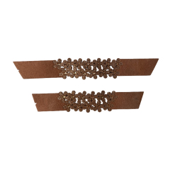 Гладильная инкрустация сандалий с дрелью