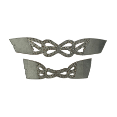 Semi-finished products of hot stamping shoe uppers