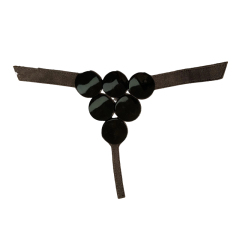 European-style flip-top sandal upper