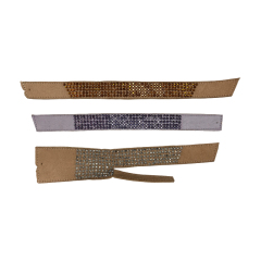 Laser-ironed diamond sandals upper