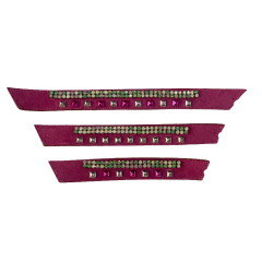 PU hot diamond hand-beaded casual upper