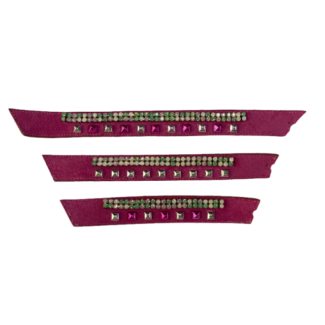 PU hot diamond hand-beaded casual upper