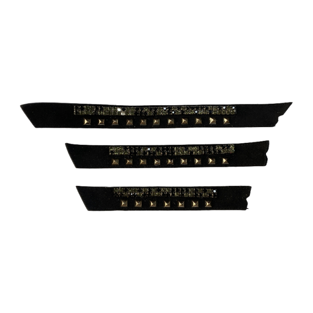 PU hot diamond hand-beaded casual upper