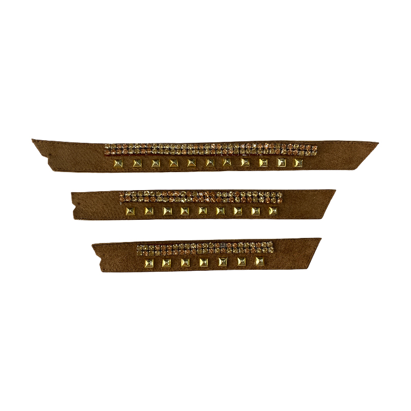 PU hot drill mão nailed beading casual superior
