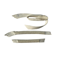 Velvet hot diamond women's sandal upper