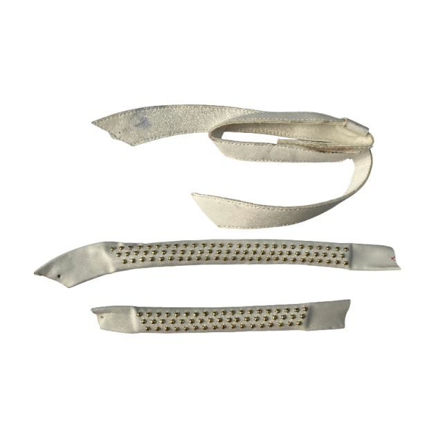 Velvet hot diamond women's sandal upper