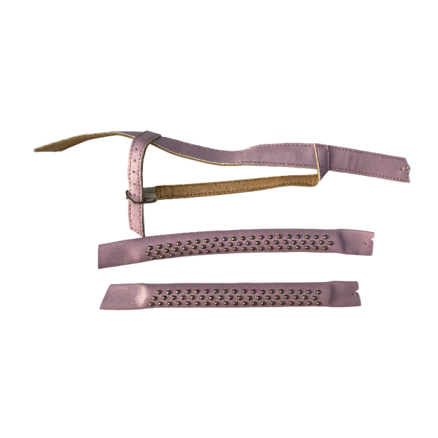 Velvet hot diamond women's sandal upper