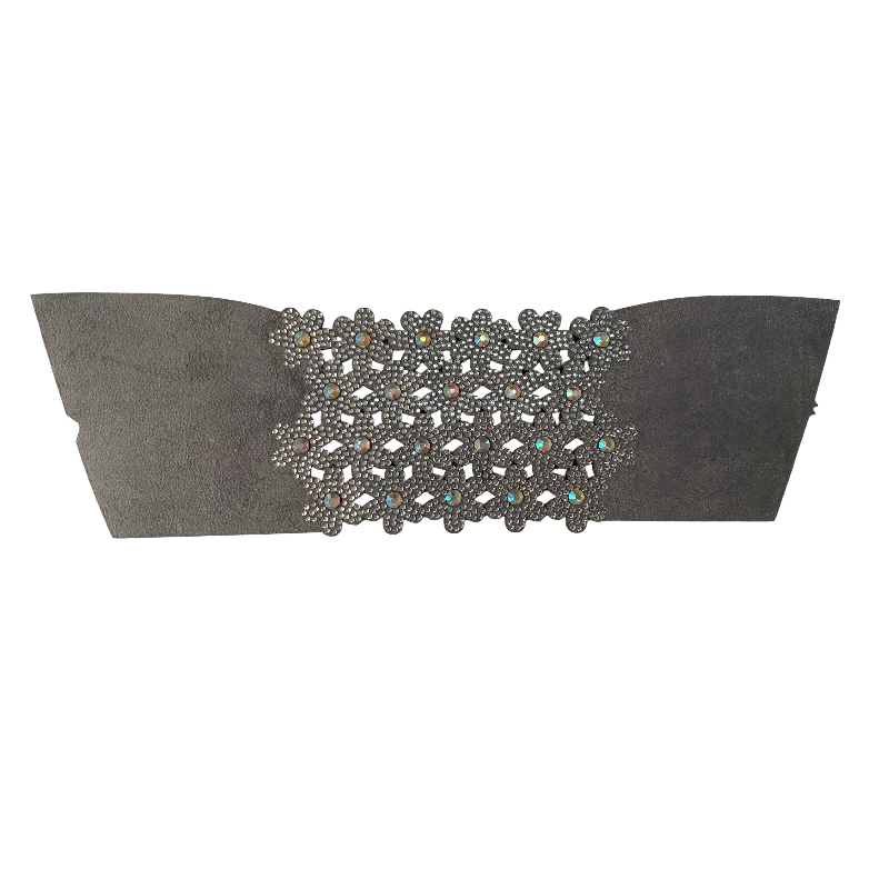 Sandale en velours diamant chaud petite fleur femme top