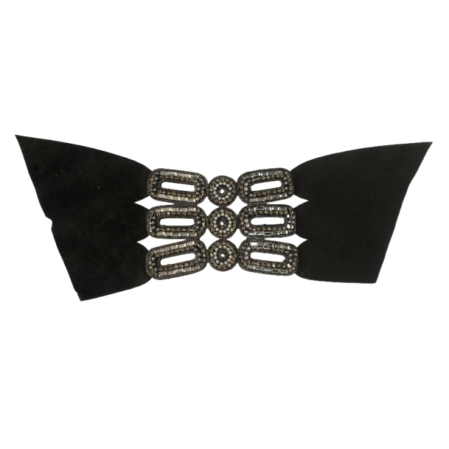 Semi-finished products of laser-heated diamond upper for women's slippers