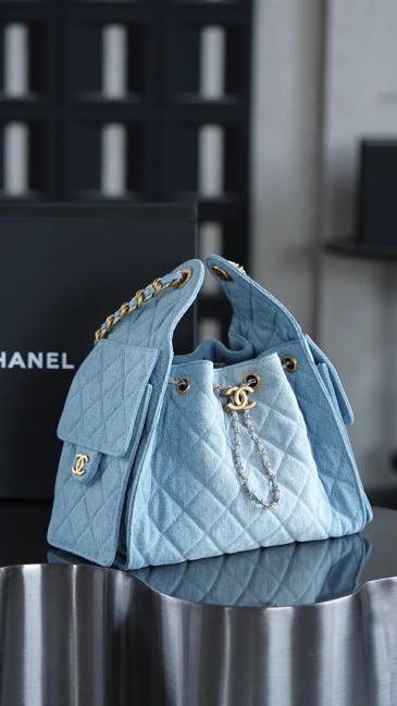 Chanel No. 25 Denim Tote