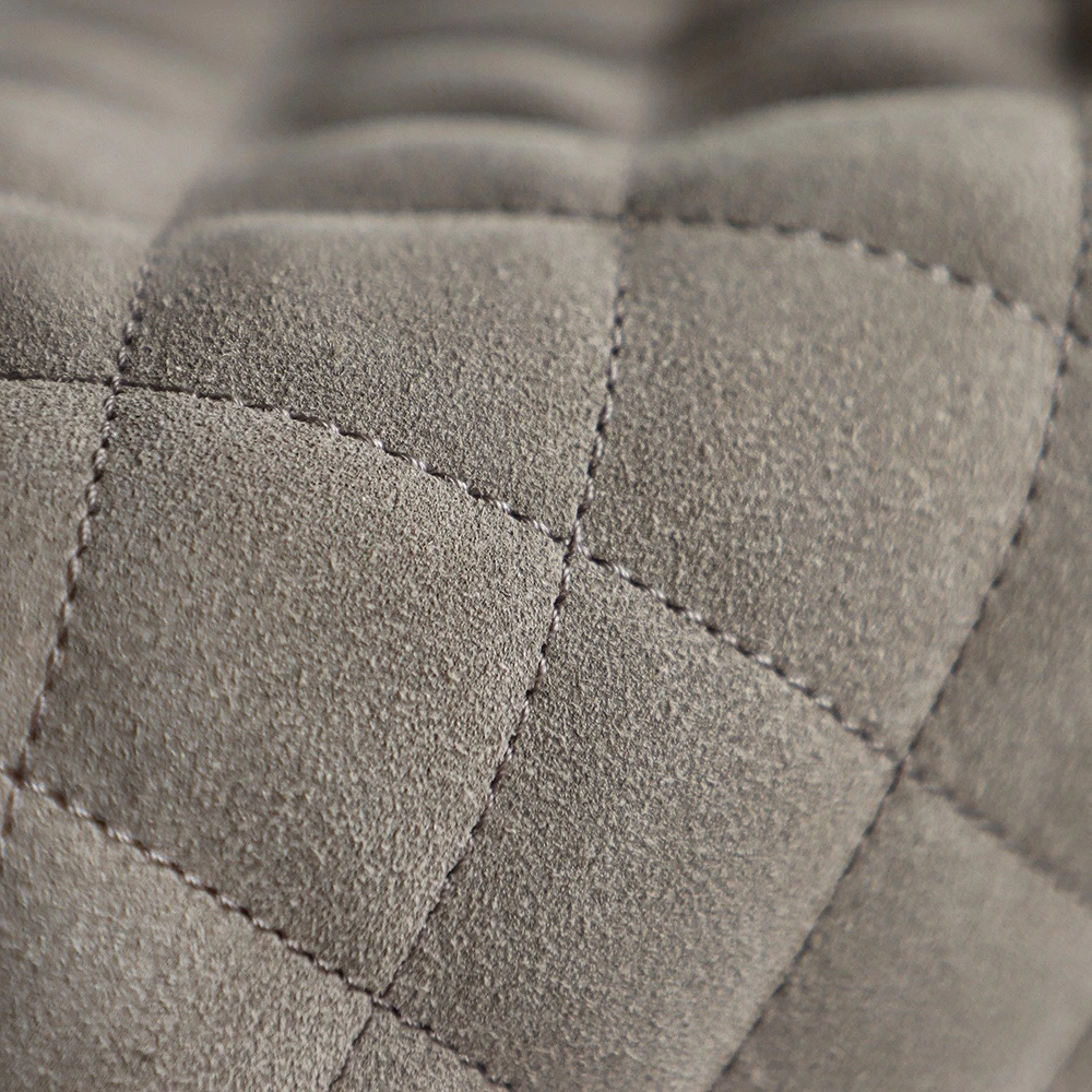 Chanel25c grey suede