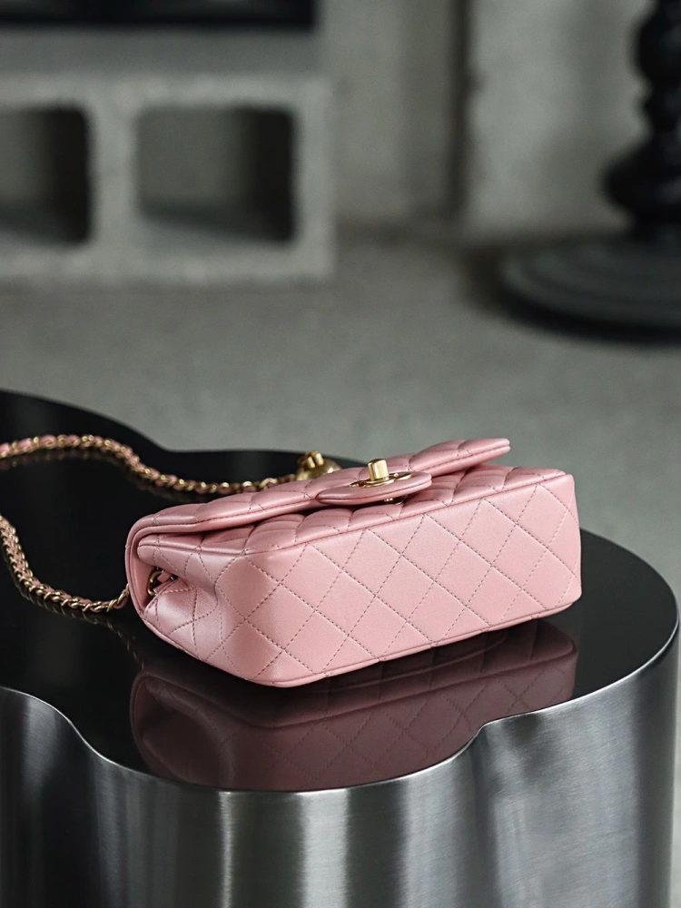 Chanel Golden Ball Pink MINI