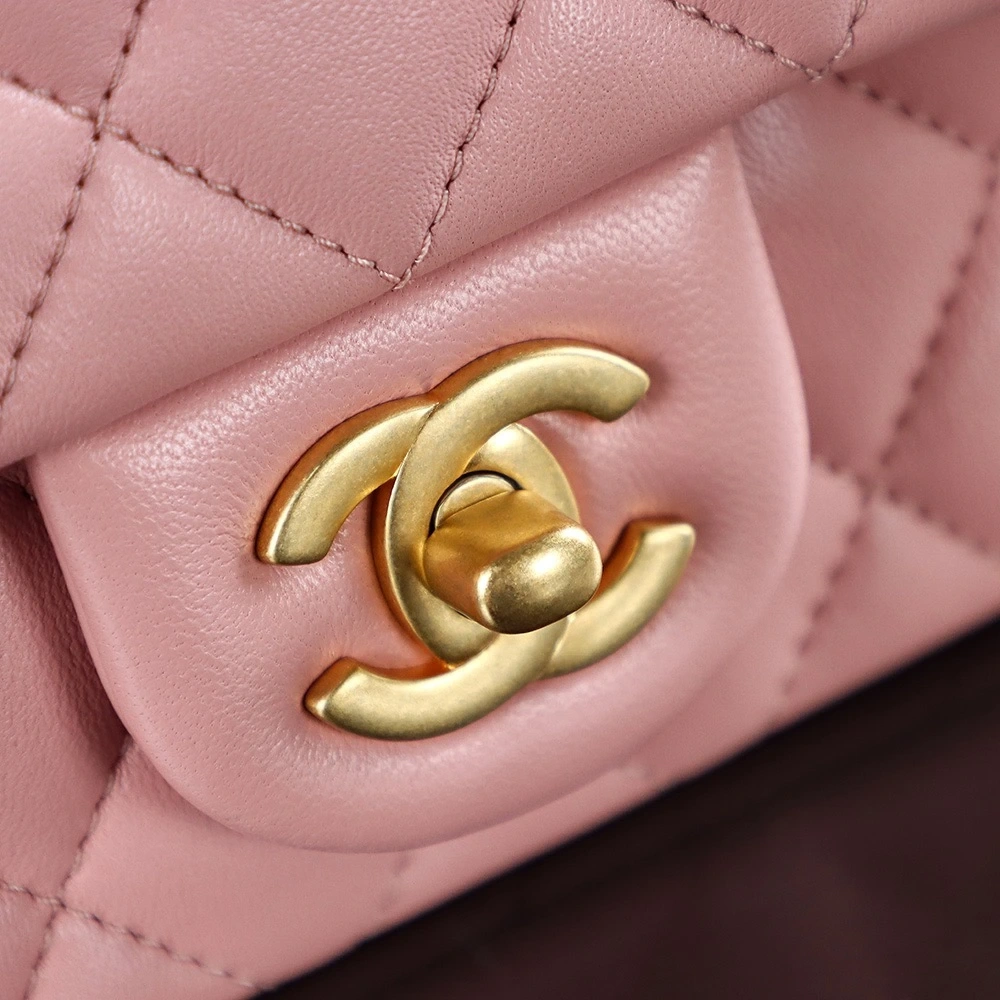 Chanel Golden Ball Pink MINI