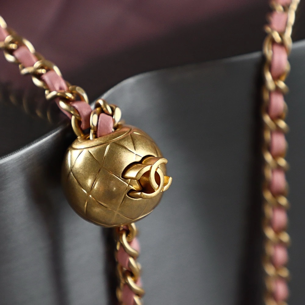 Chanel Golden Ball Pink MINI
