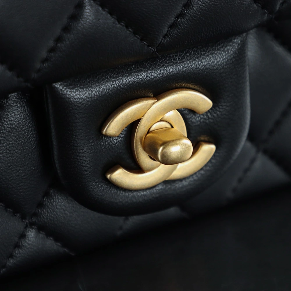 Chanel Gold Ball Black MINI