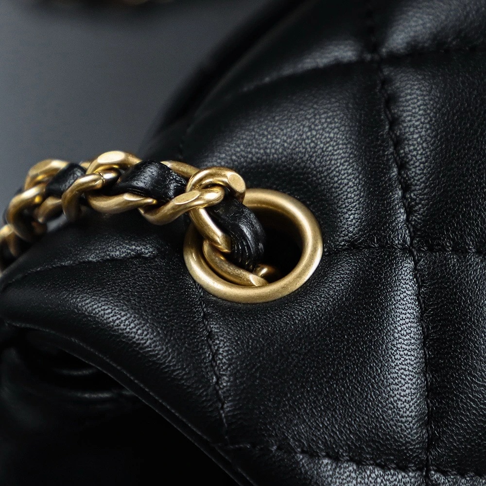 Chanel Gold Ball Black MINI
