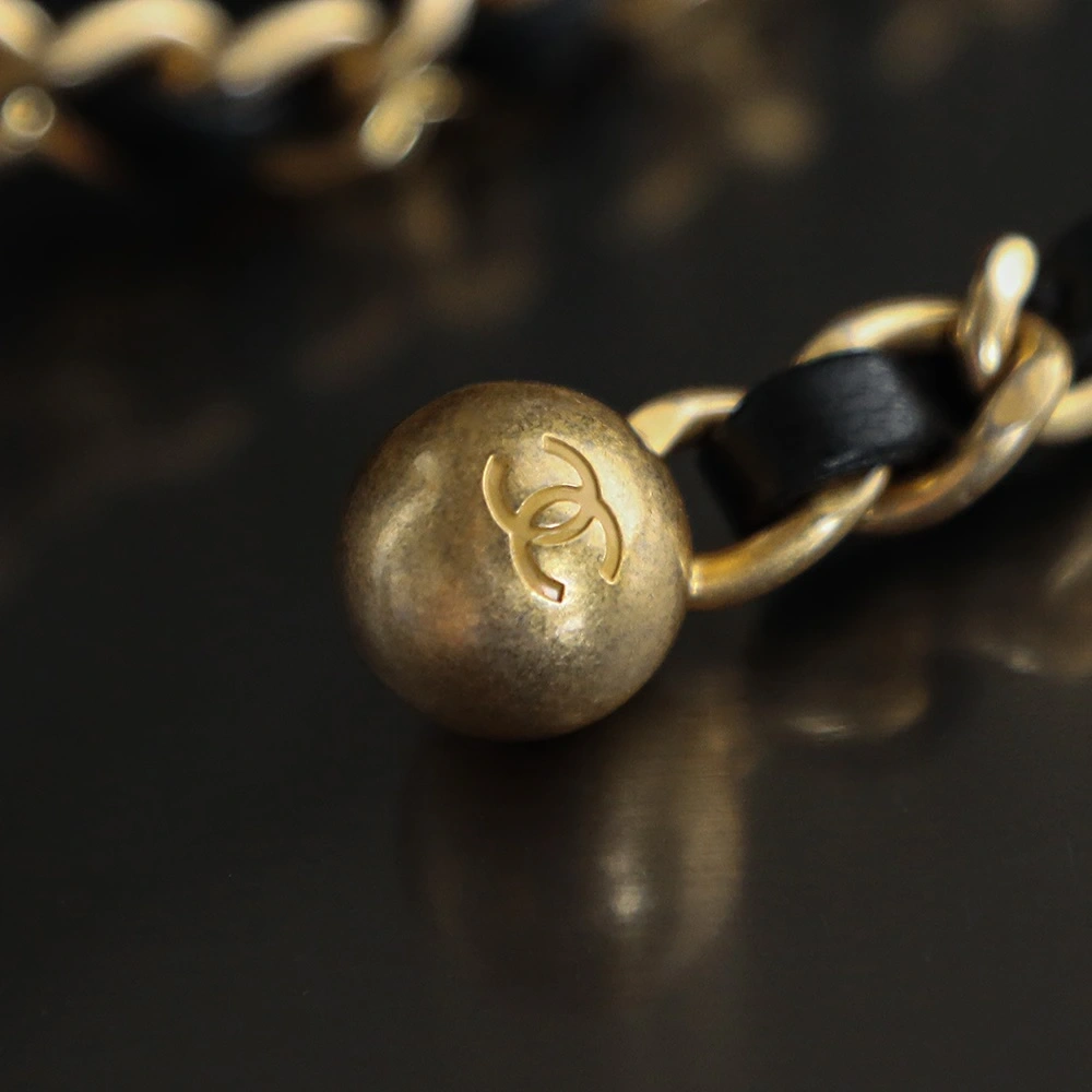 Chanel Gold Ball Black MINI