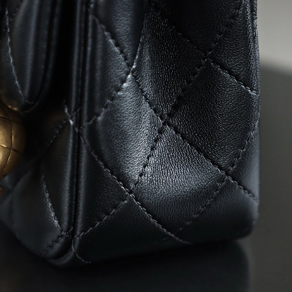 Chanel Gold Ball Black MINI