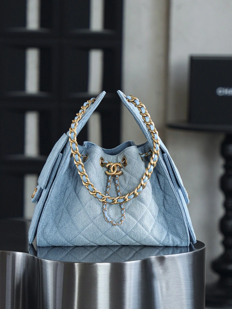 Chanel No. 25 Denim Tote
