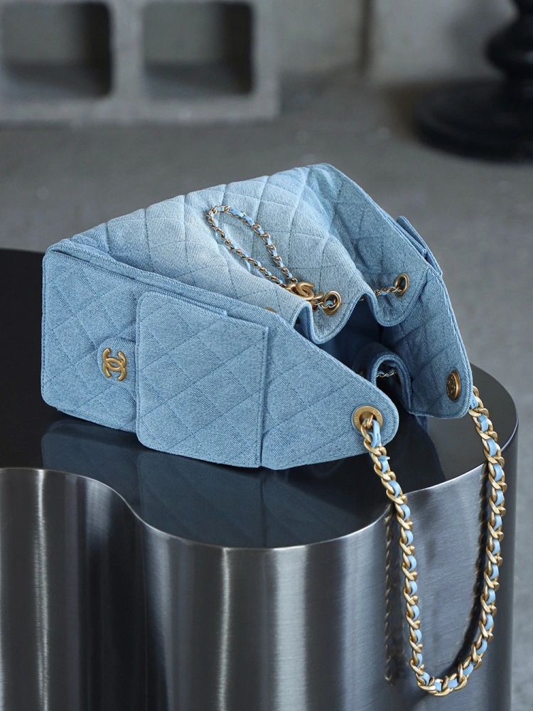 Chanel No. 25 Denim Tote