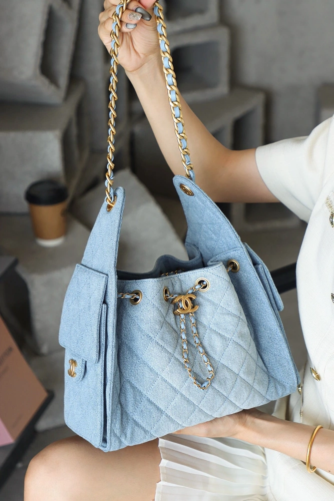 Chanel No. 25 Denim Tote