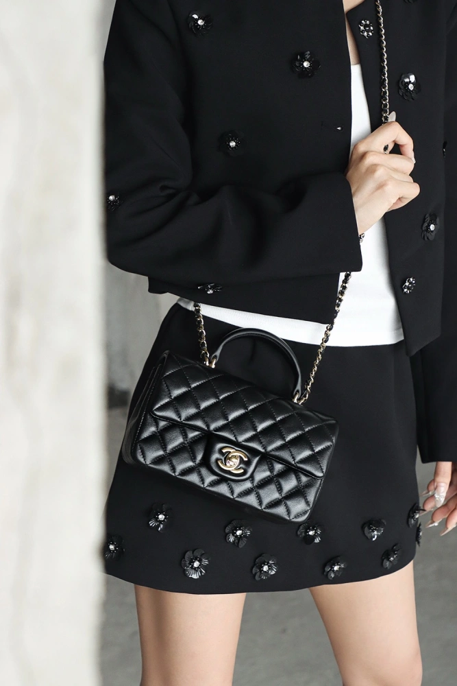 Chanel Mini CF Black